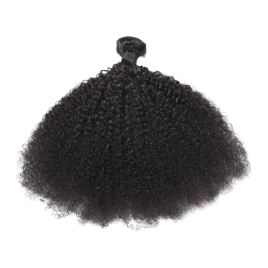 SL Raw Afro Kinky Curly hair extensions in the lengths 18