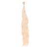 
            
                Load image into Gallery viewer, Blonde Indian Wavy I-tip hair extensions for fusions and micro-link hair applications. Hair color #613. Sold as 150 strands per pack. 
            
        